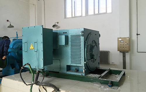 津市某水电站工程主水泵使用我公司高压电机品质保证